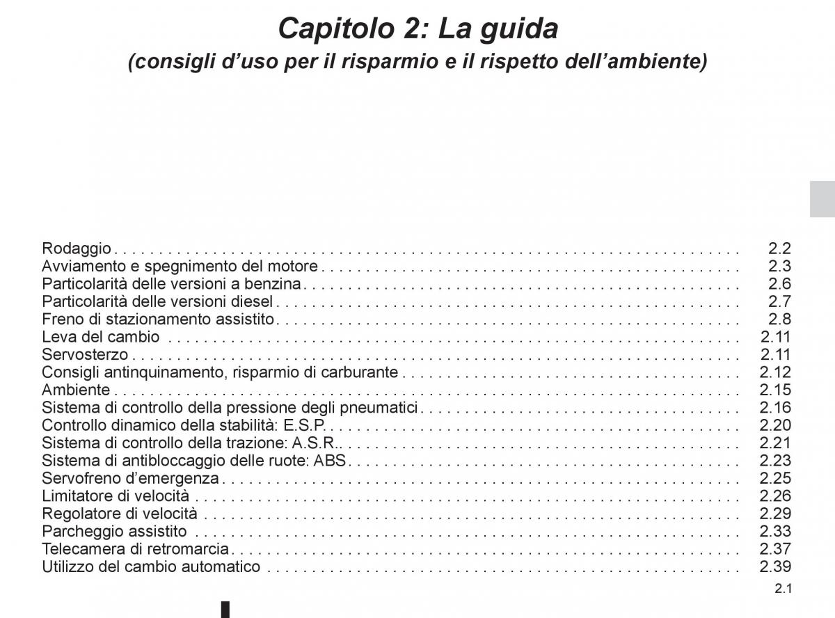 Renault Espace IV 4 manuale del proprietario / page 83