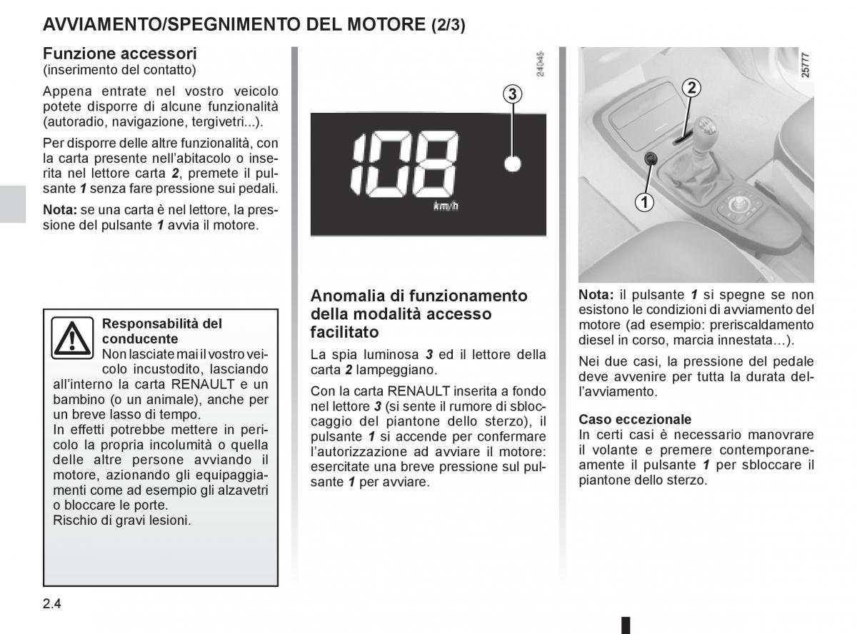 Renault Espace IV 4 manuale del proprietario / page 86