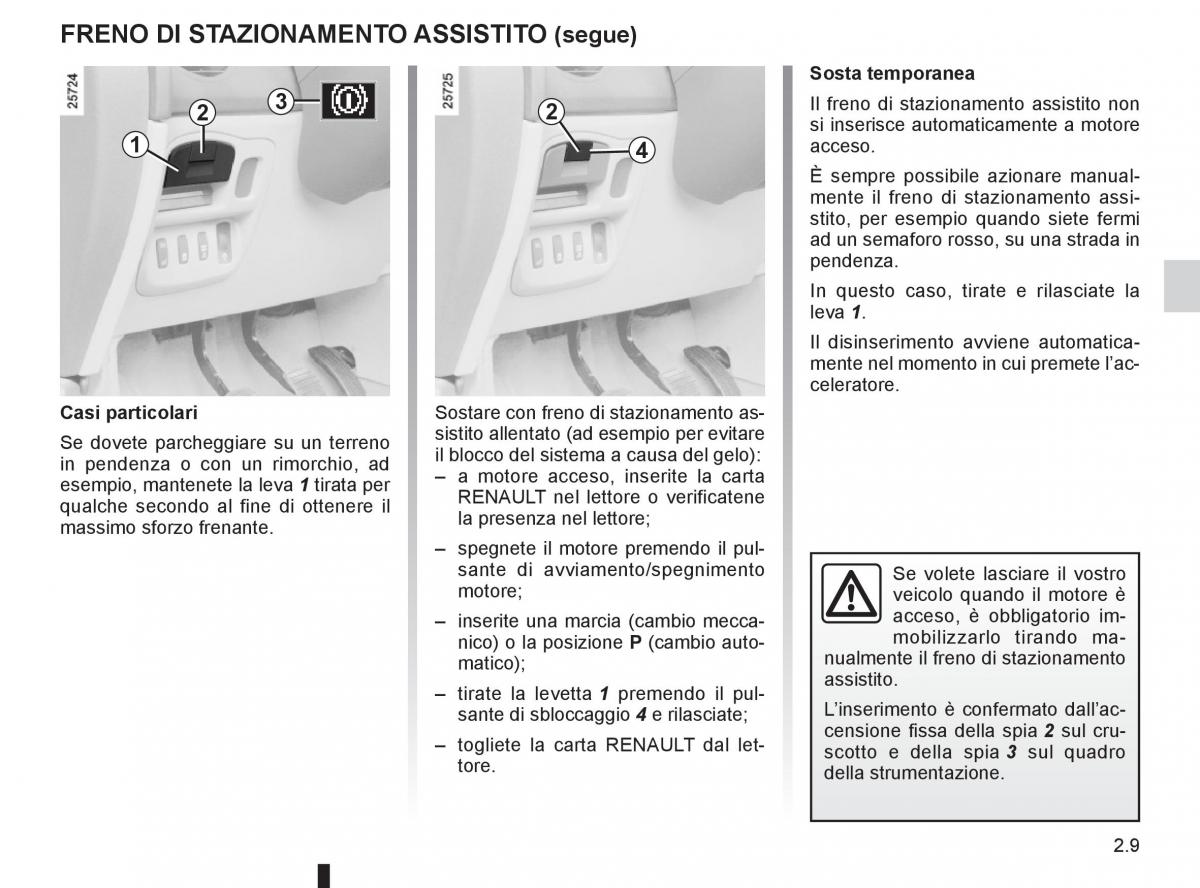 Renault Espace IV 4 manuale del proprietario / page 91