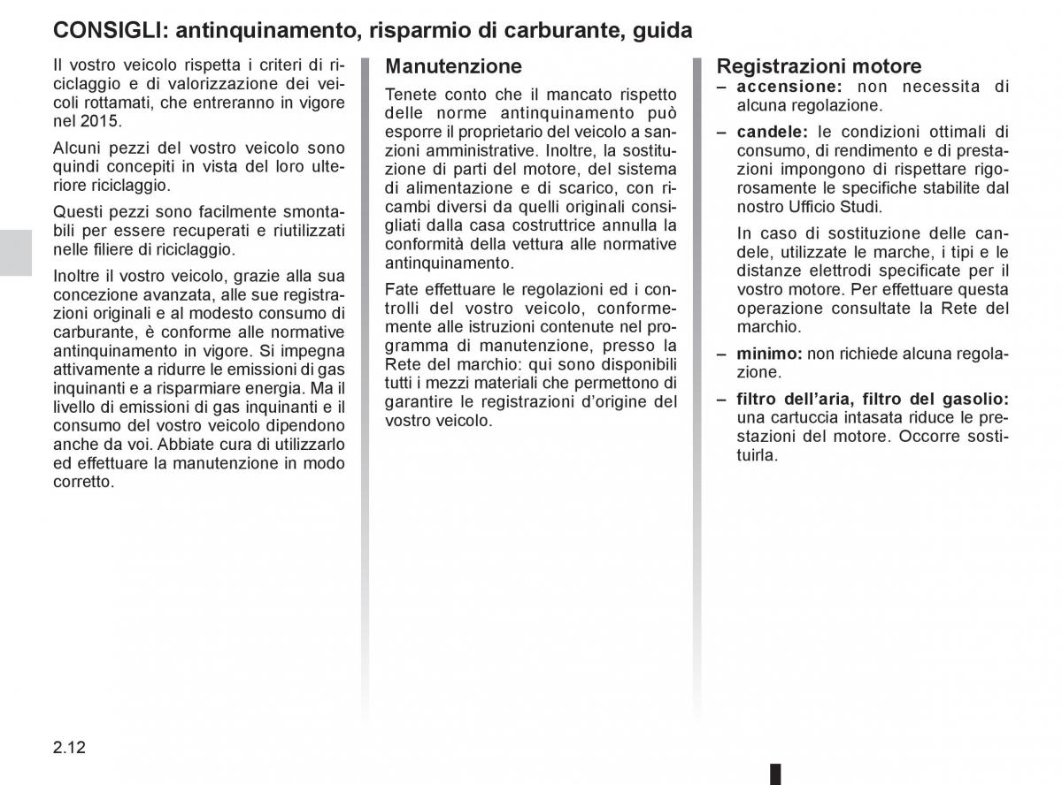 Renault Espace IV 4 manuale del proprietario / page 94