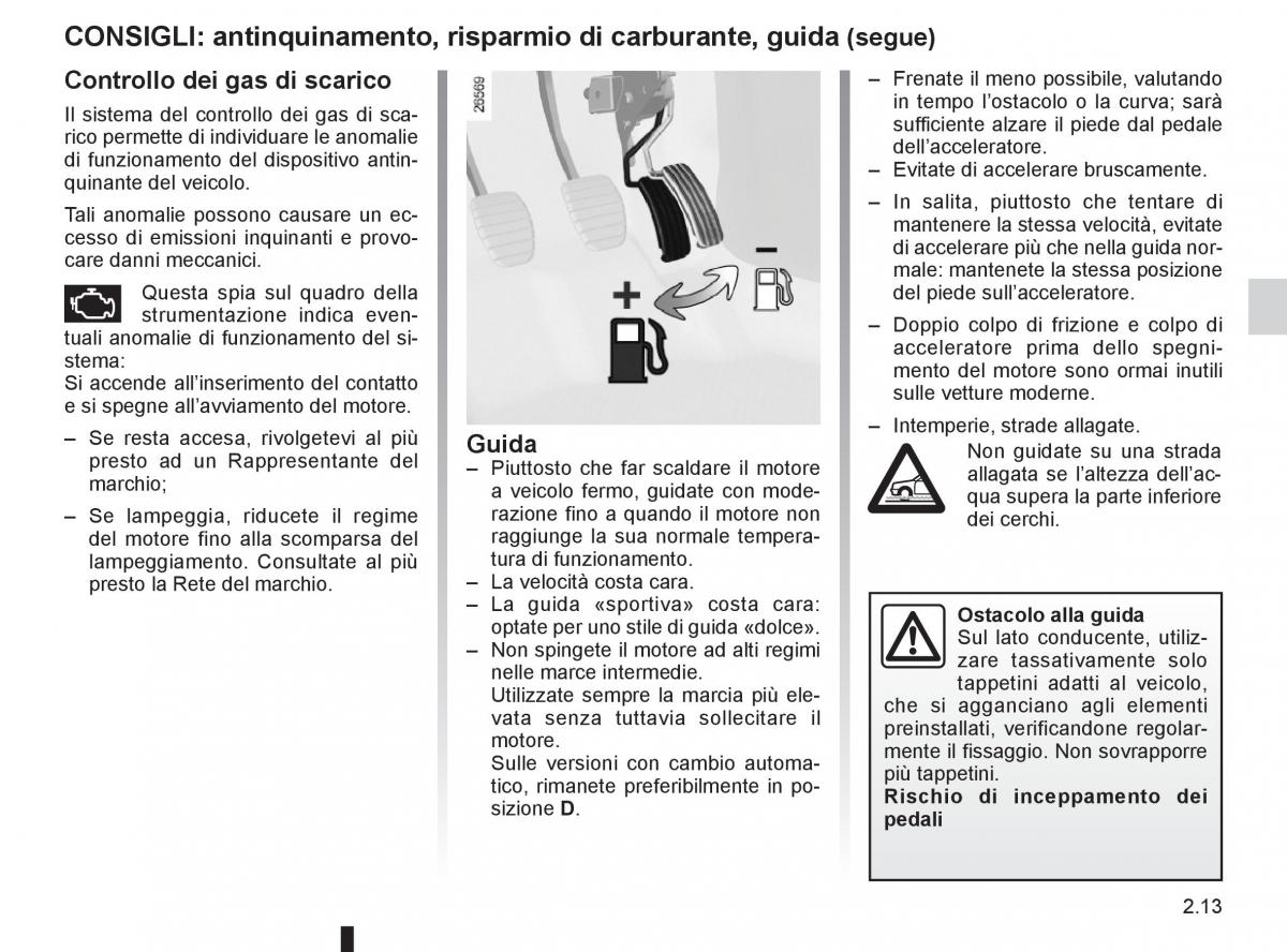 Renault Espace IV 4 manuale del proprietario / page 95