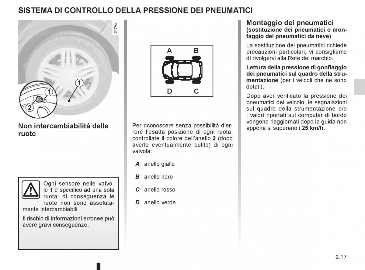 Renault Espace IV 4 manuale del proprietario / page 99