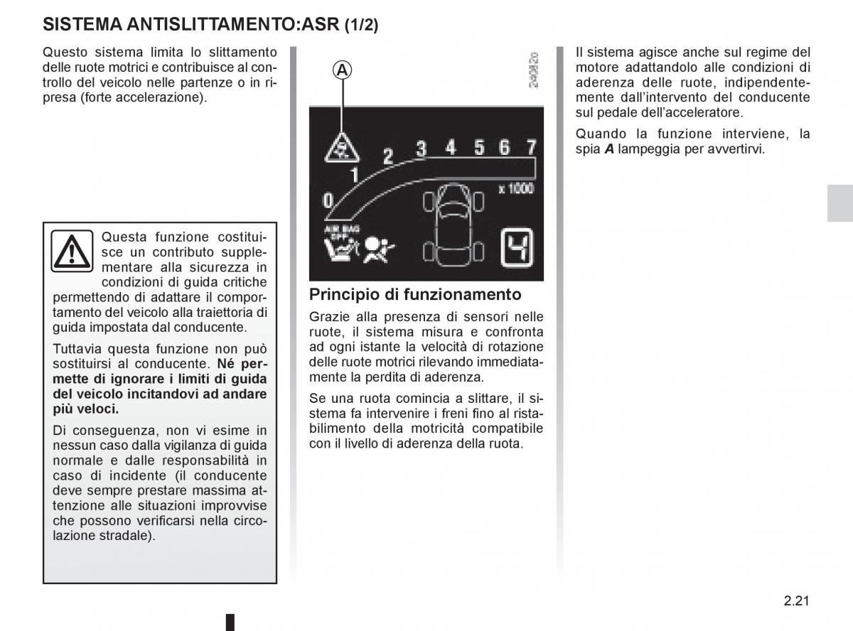 Renault Espace IV 4 manuale del proprietario / page 103