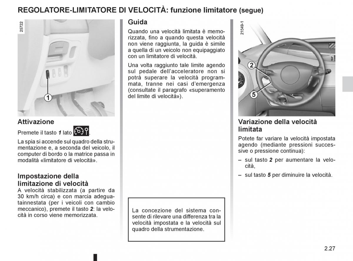 Renault Espace IV 4 manuale del proprietario / page 109