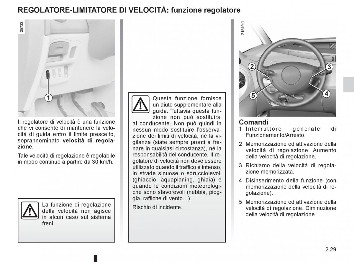 Renault Espace IV 4 manuale del proprietario / page 111