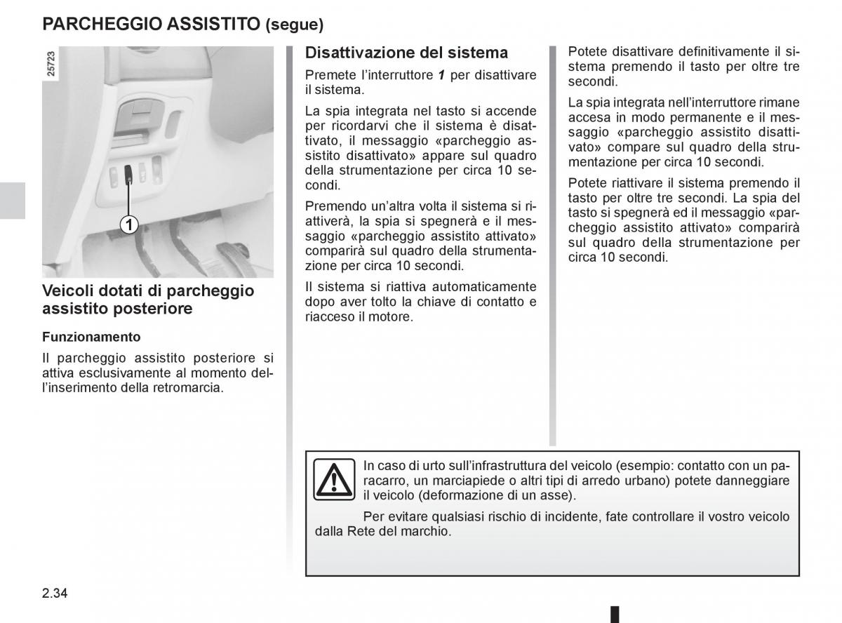 Renault Espace IV 4 manuale del proprietario / page 116