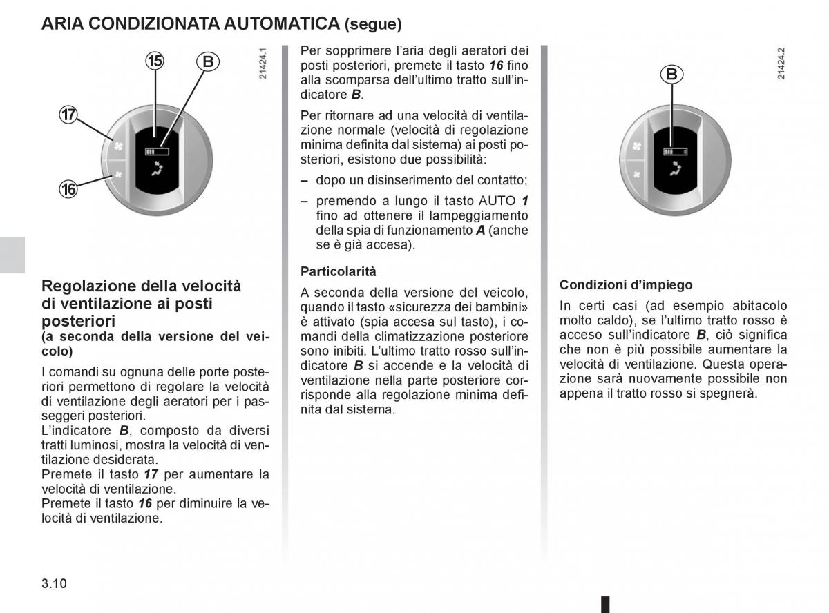 Renault Espace IV 4 manuale del proprietario / page 134