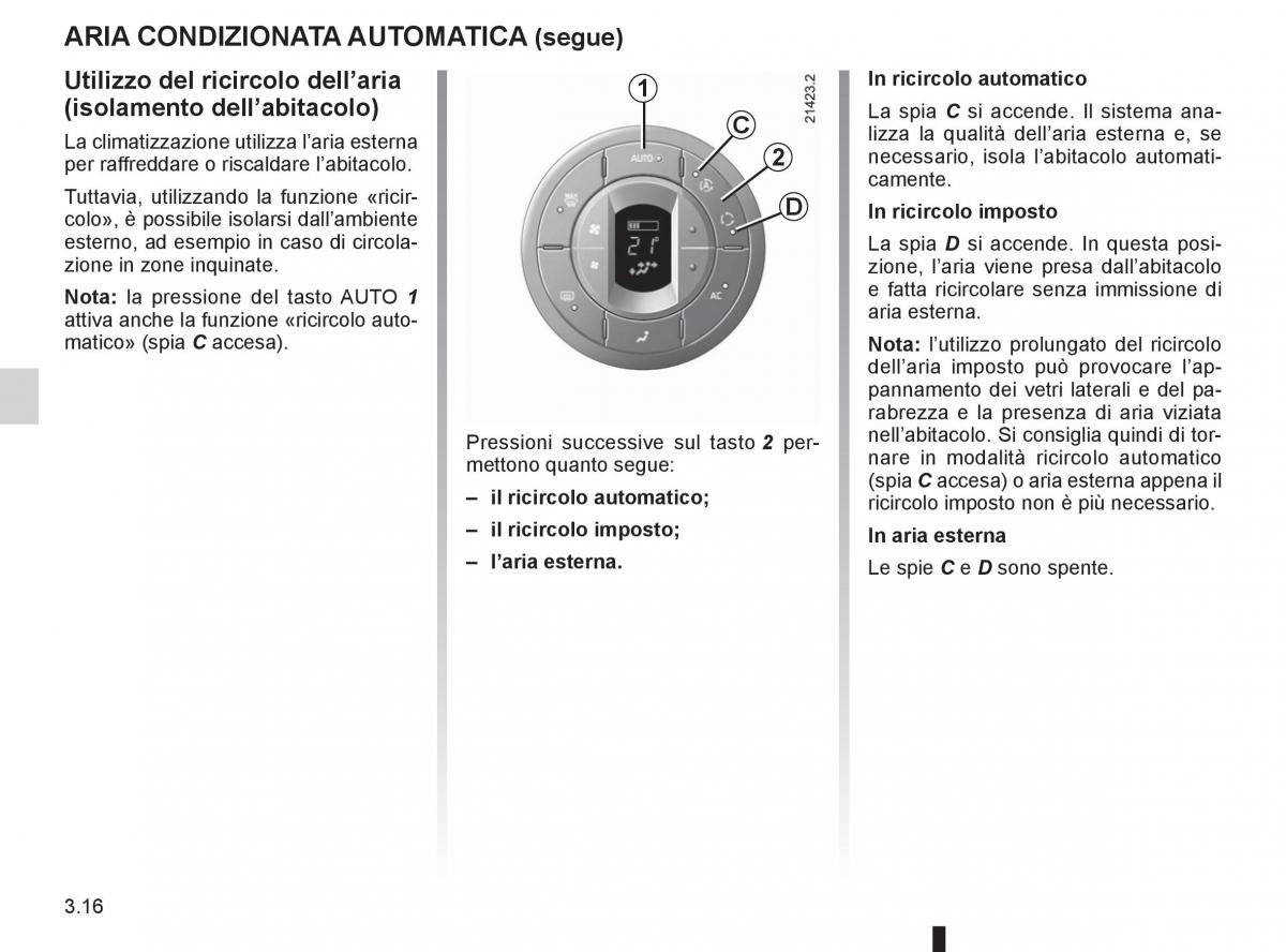 Renault Espace IV 4 manuale del proprietario / page 140