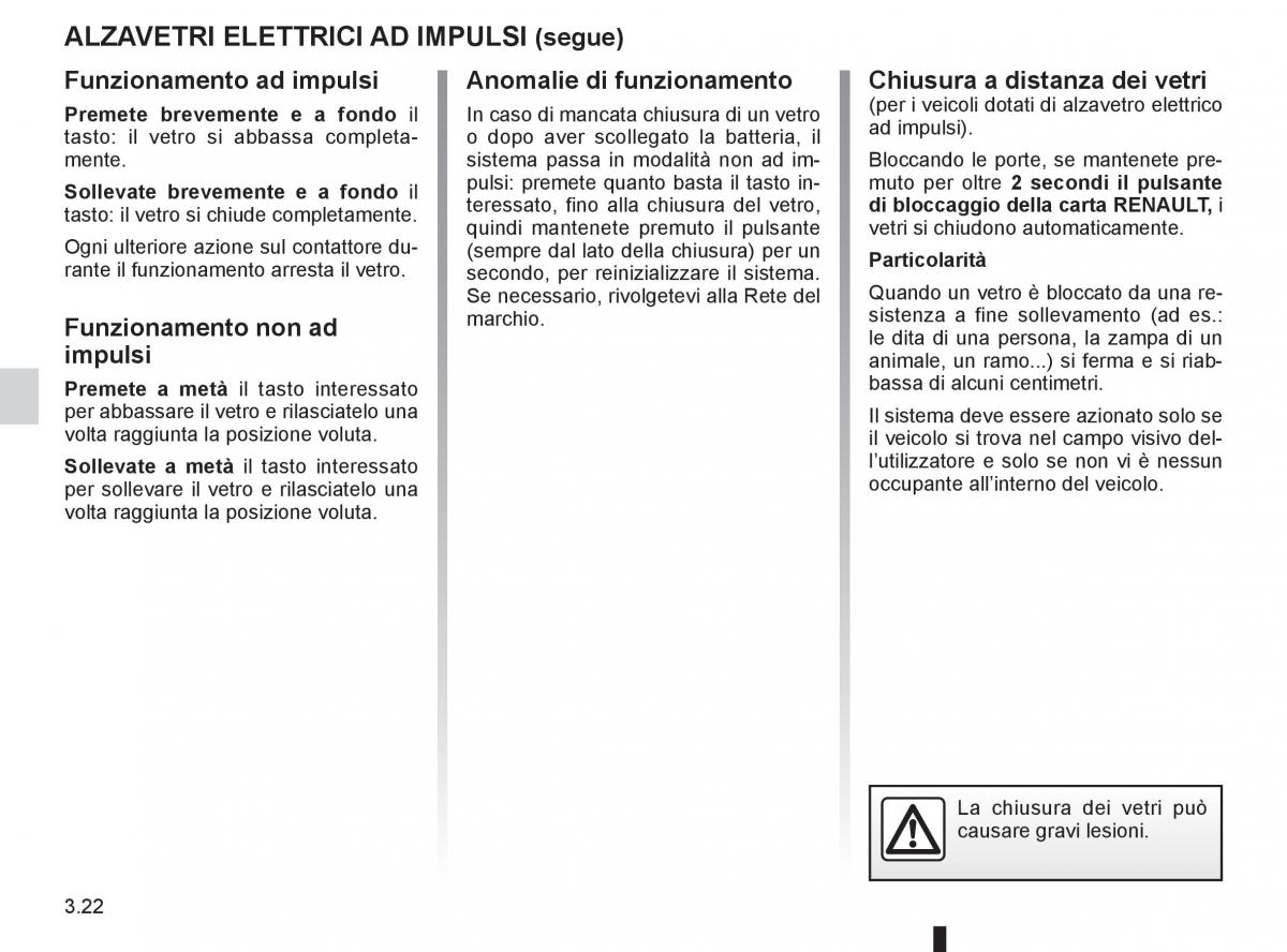 Renault Espace IV 4 manuale del proprietario / page 146