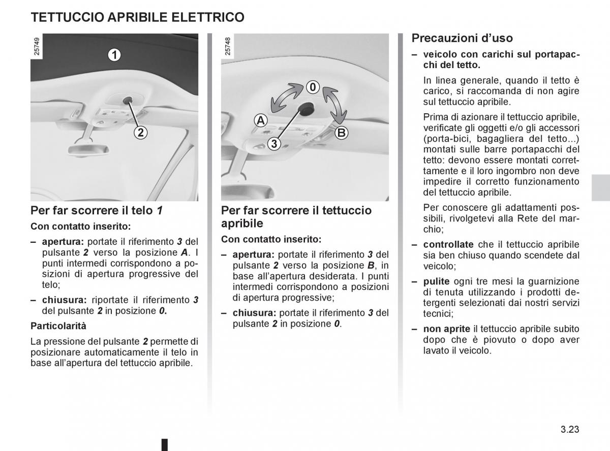 Renault Espace IV 4 manuale del proprietario / page 147