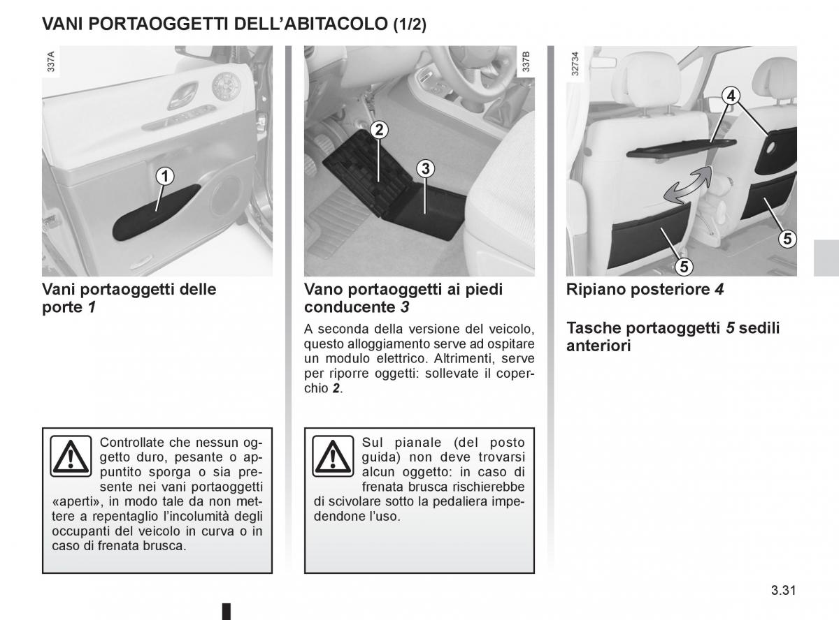 Renault Espace IV 4 manuale del proprietario / page 155