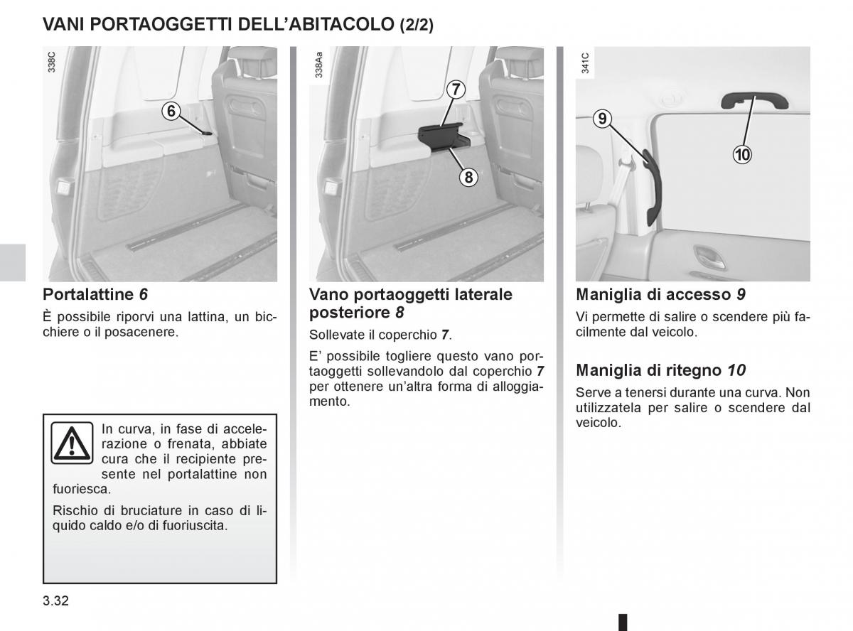 Renault Espace IV 4 manuale del proprietario / page 156