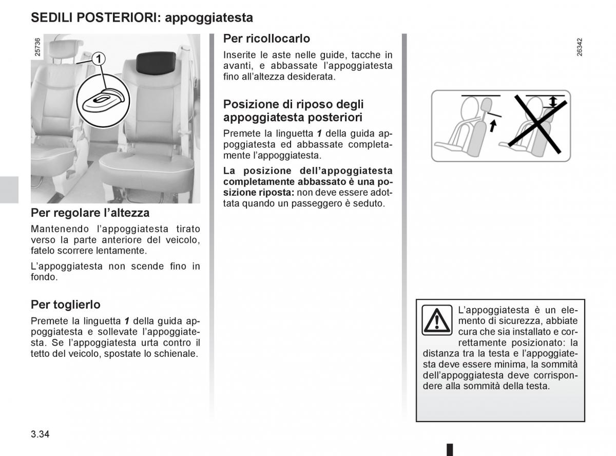 Renault Espace IV 4 manuale del proprietario / page 158