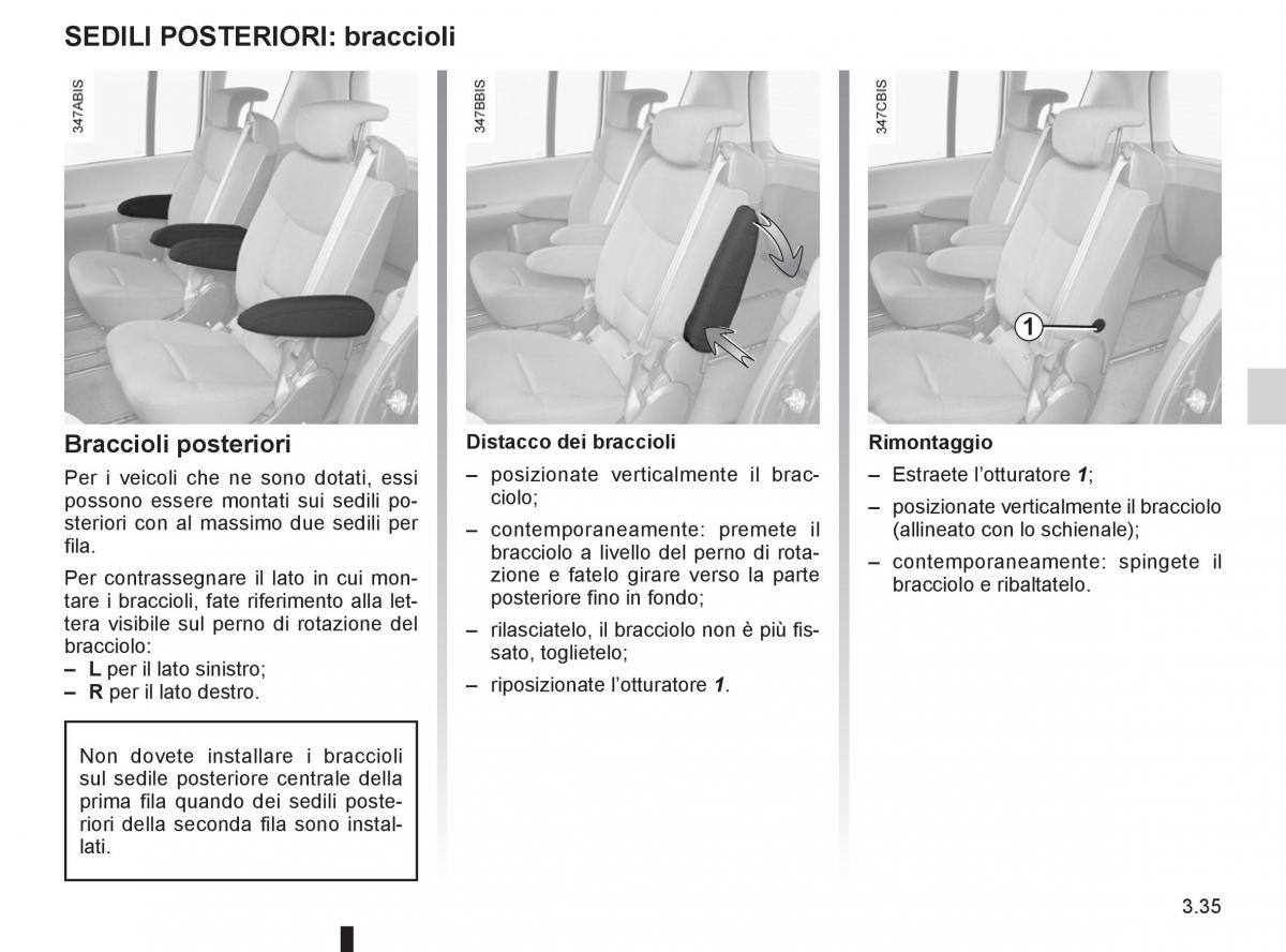 Renault Espace IV 4 manuale del proprietario / page 159