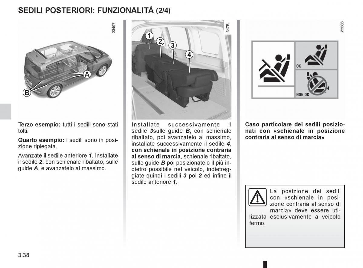 Renault Espace IV 4 manuale del proprietario / page 162