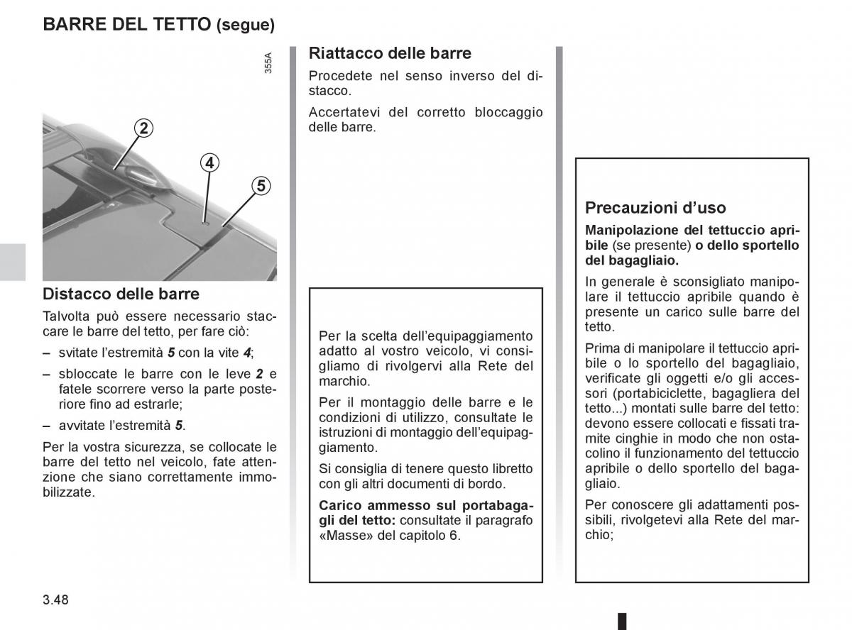 Renault Espace IV 4 manuale del proprietario / page 172