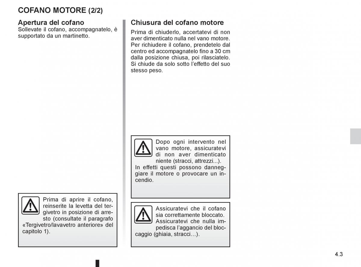 Renault Espace IV 4 manuale del proprietario / page 177