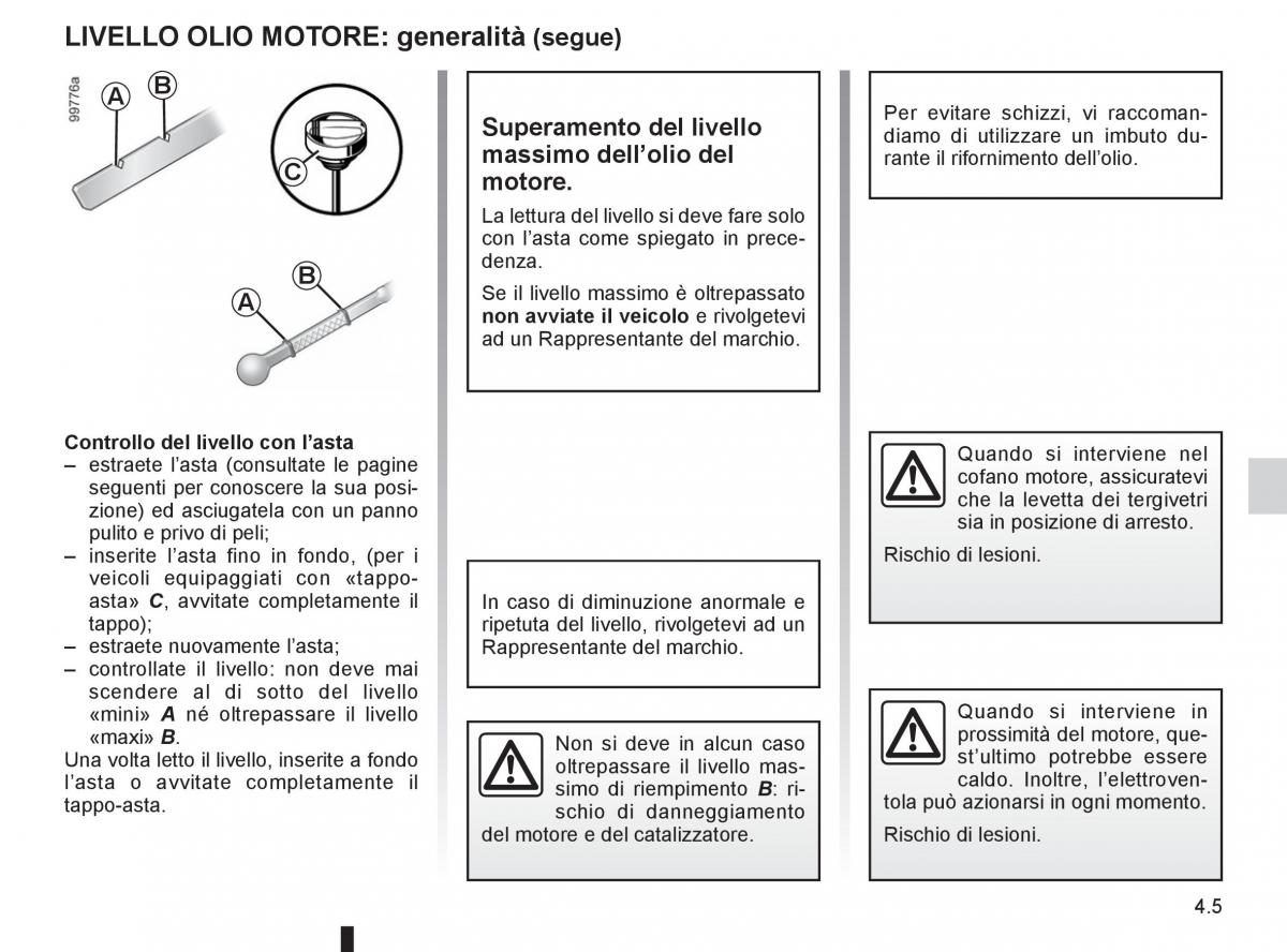 Renault Espace IV 4 manuale del proprietario / page 179