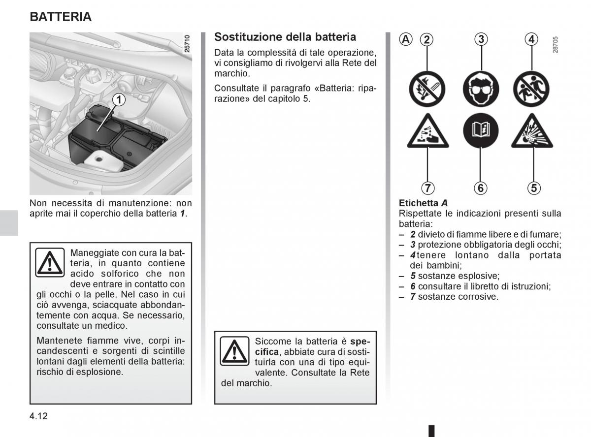 Renault Espace IV 4 manuale del proprietario / page 186