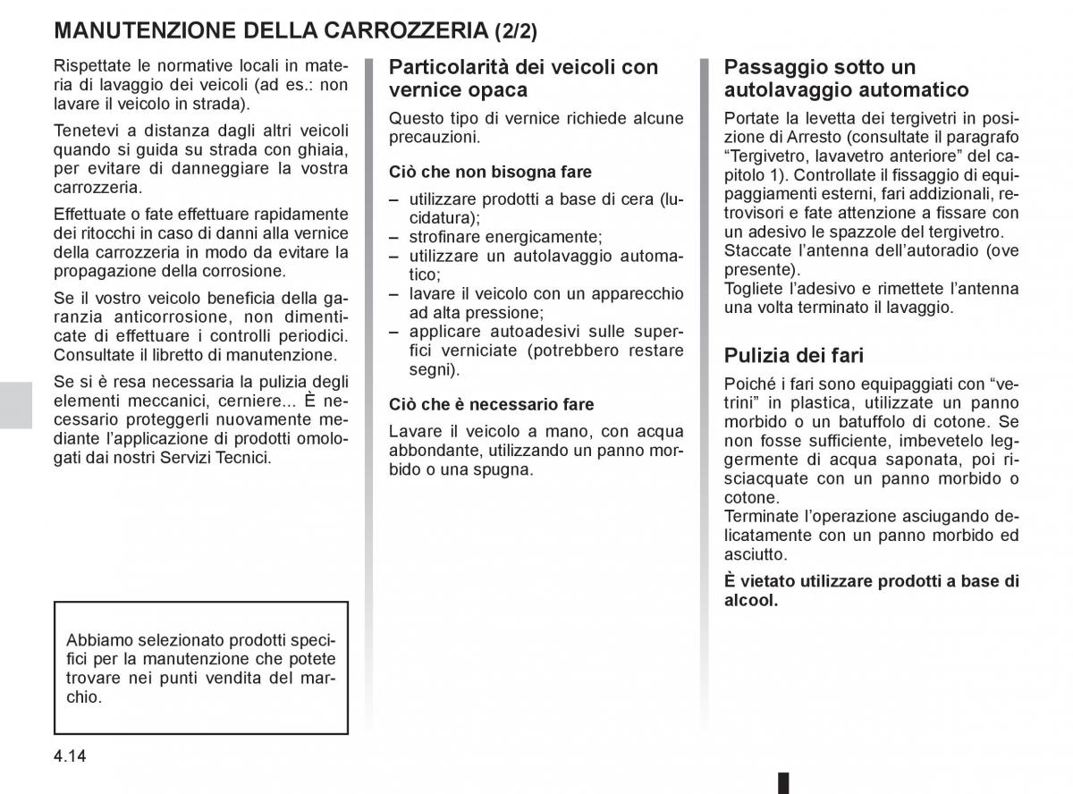 Renault Espace IV 4 manuale del proprietario / page 188