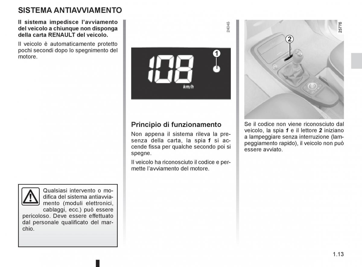 Renault Espace IV 4 manuale del proprietario / page 19