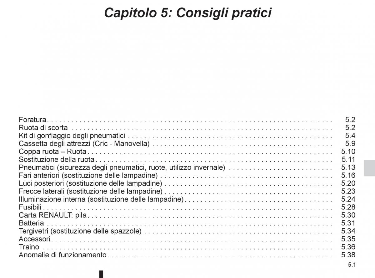 Renault Espace IV 4 manuale del proprietario / page 191