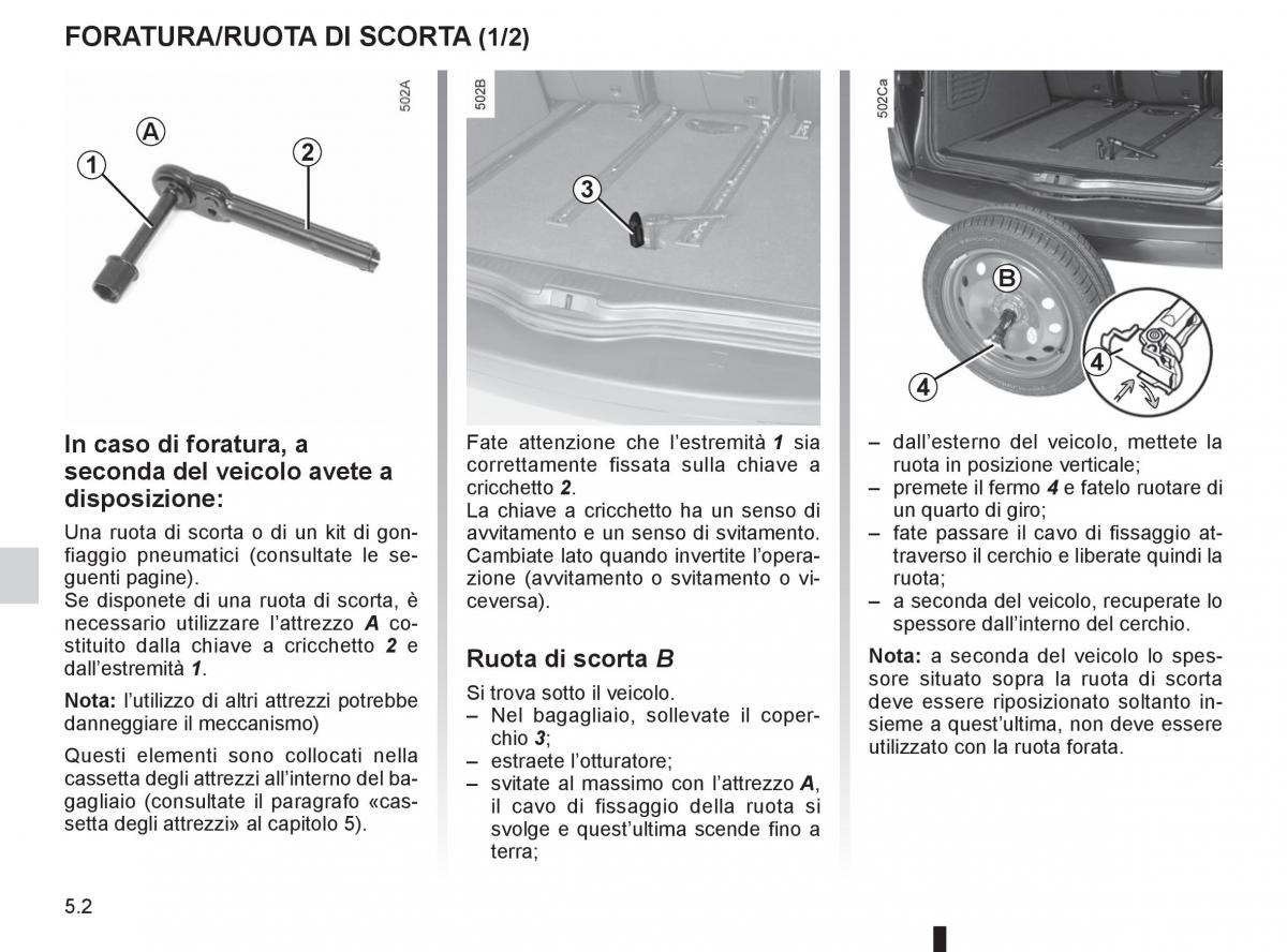 Renault Espace IV 4 manuale del proprietario / page 192