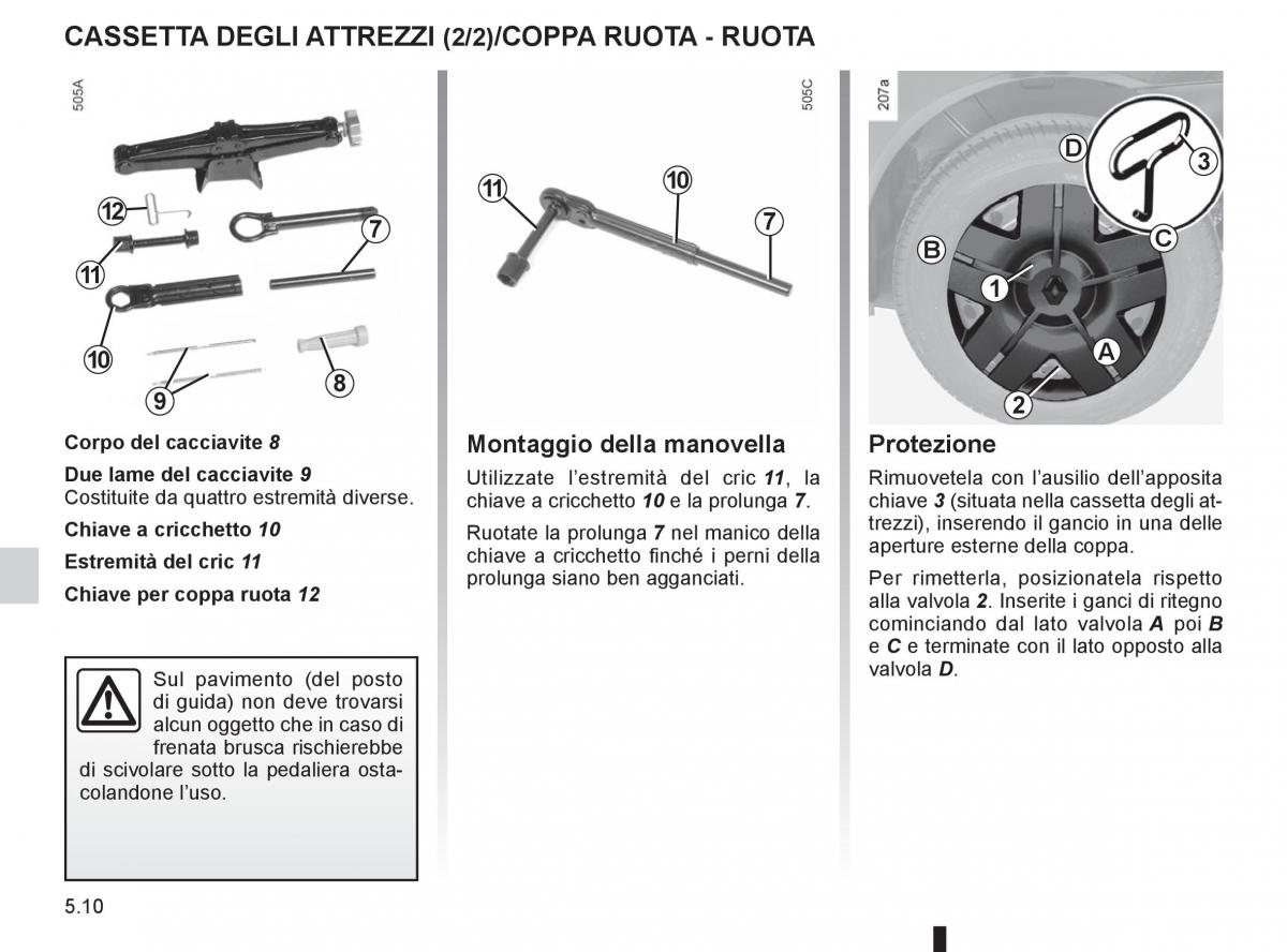 Renault Espace IV 4 manuale del proprietario / page 200