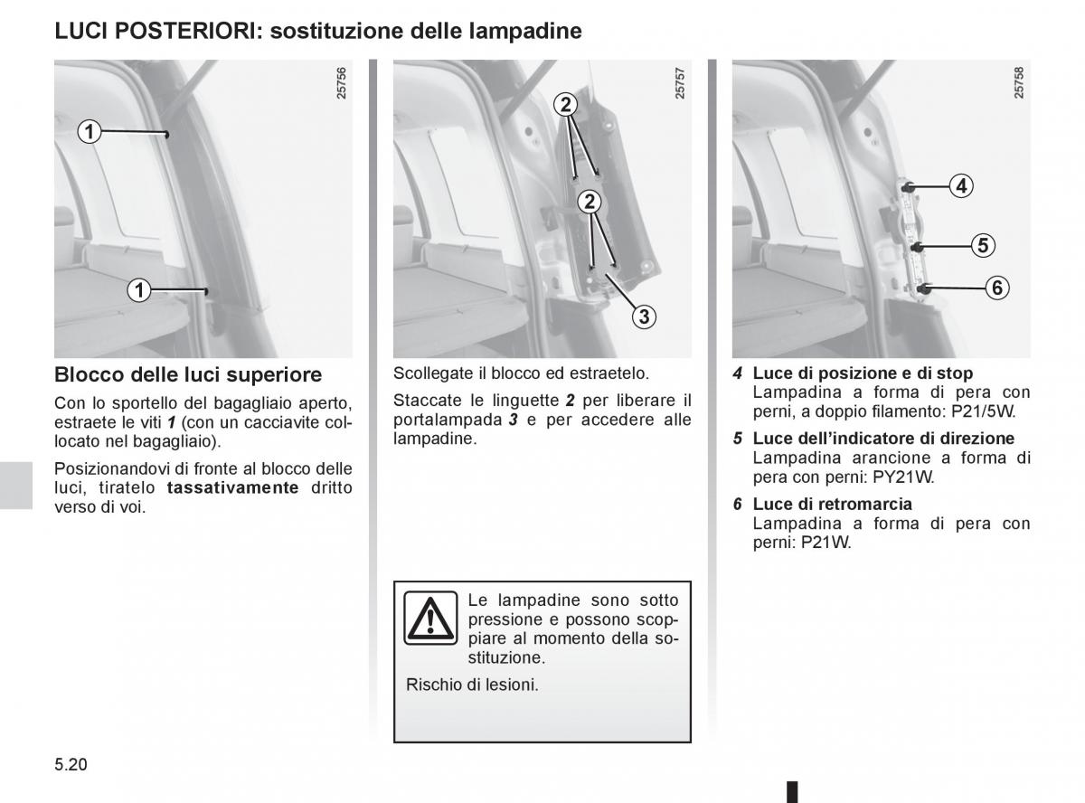 Renault Espace IV 4 manuale del proprietario / page 210