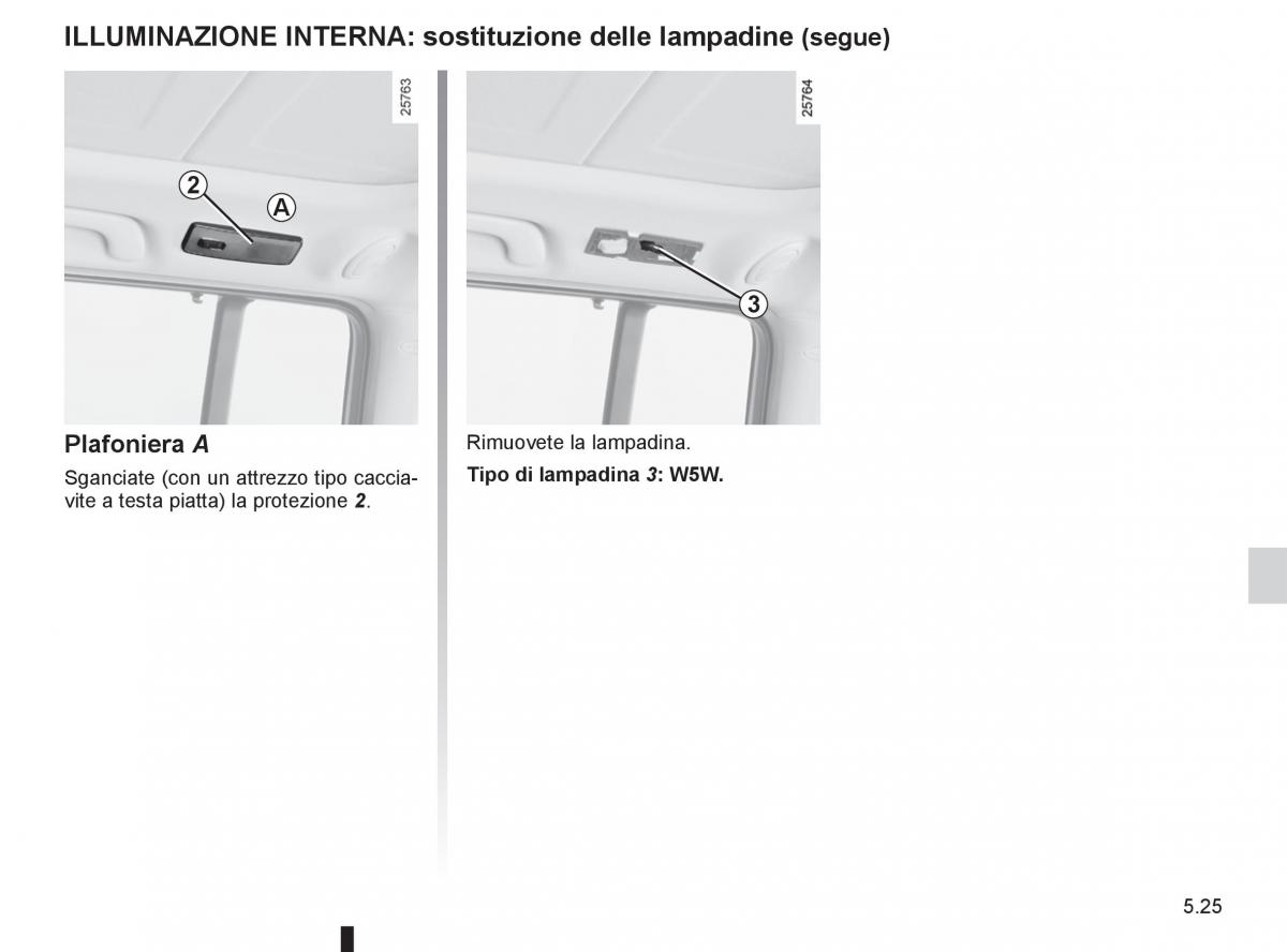 Renault Espace IV 4 manuale del proprietario / page 215