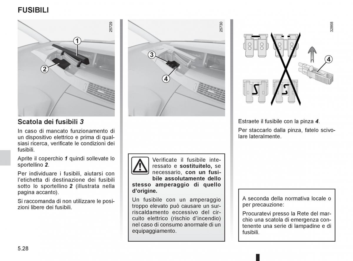 Renault Espace IV 4 manuale del proprietario / page 218