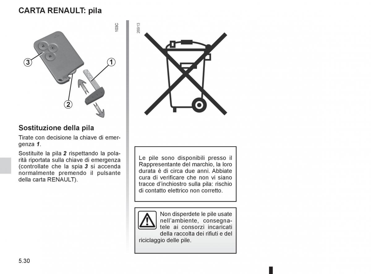 Renault Espace IV 4 manuale del proprietario / page 220