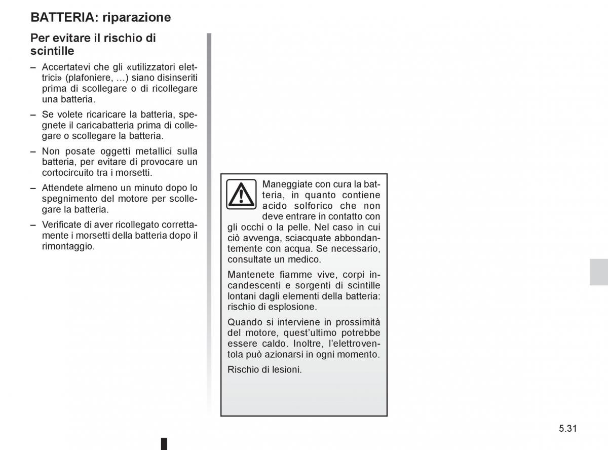 Renault Espace IV 4 manuale del proprietario / page 221