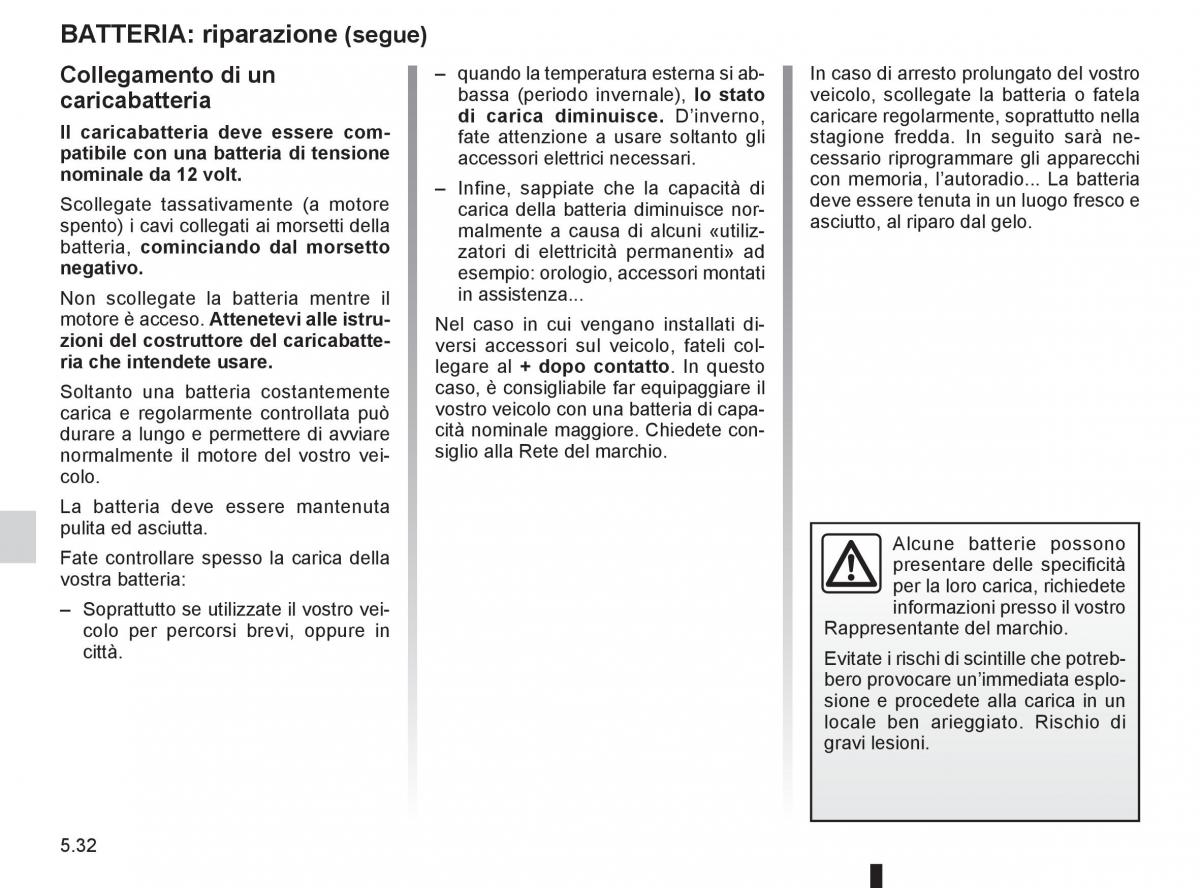 Renault Espace IV 4 manuale del proprietario / page 222