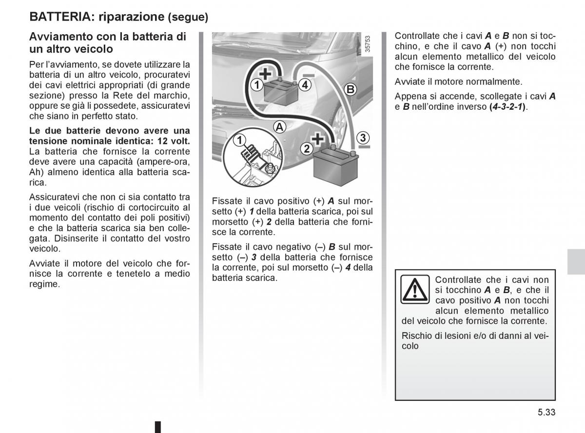 Renault Espace IV 4 manuale del proprietario / page 223