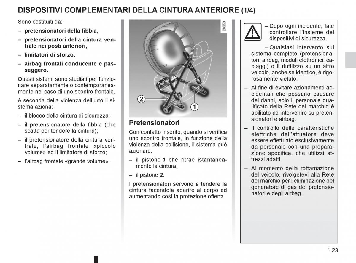 Renault Espace IV 4 manuale del proprietario / page 29