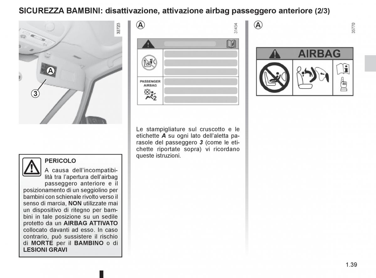 Renault Espace IV 4 manuale del proprietario / page 45