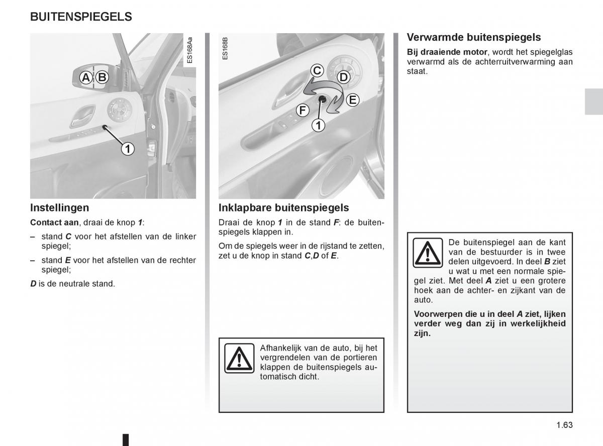 Renault Espace IV 4 handleiding / page 69