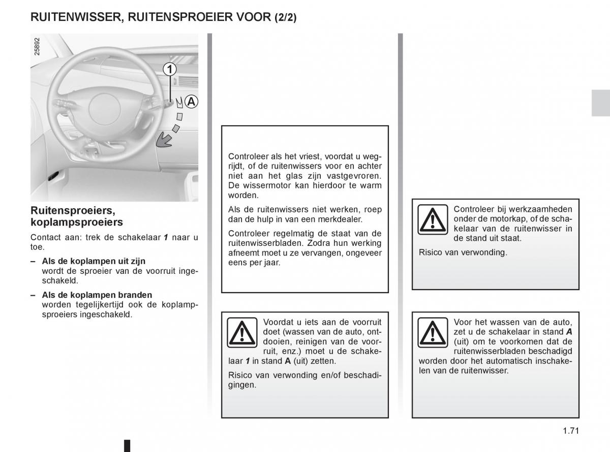 Renault Espace IV 4 handleiding / page 77