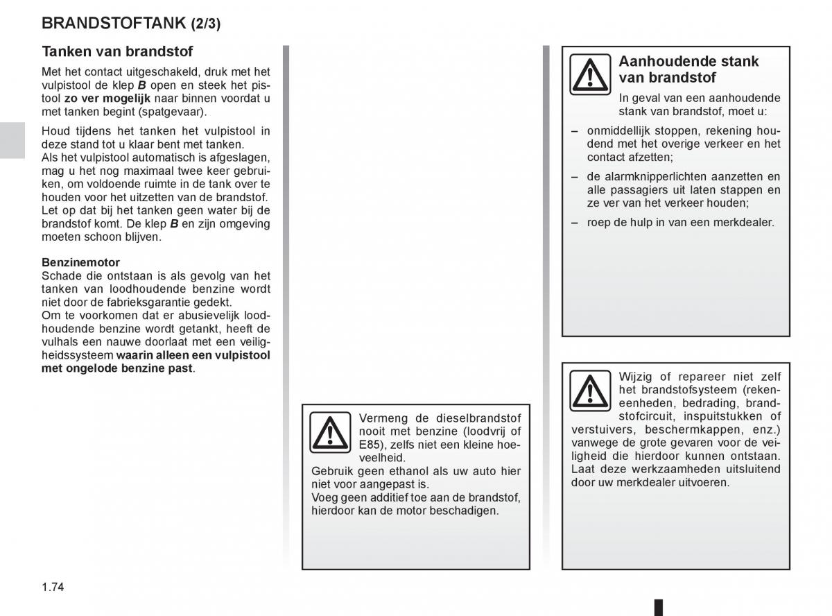 Renault Espace IV 4 handleiding / page 80