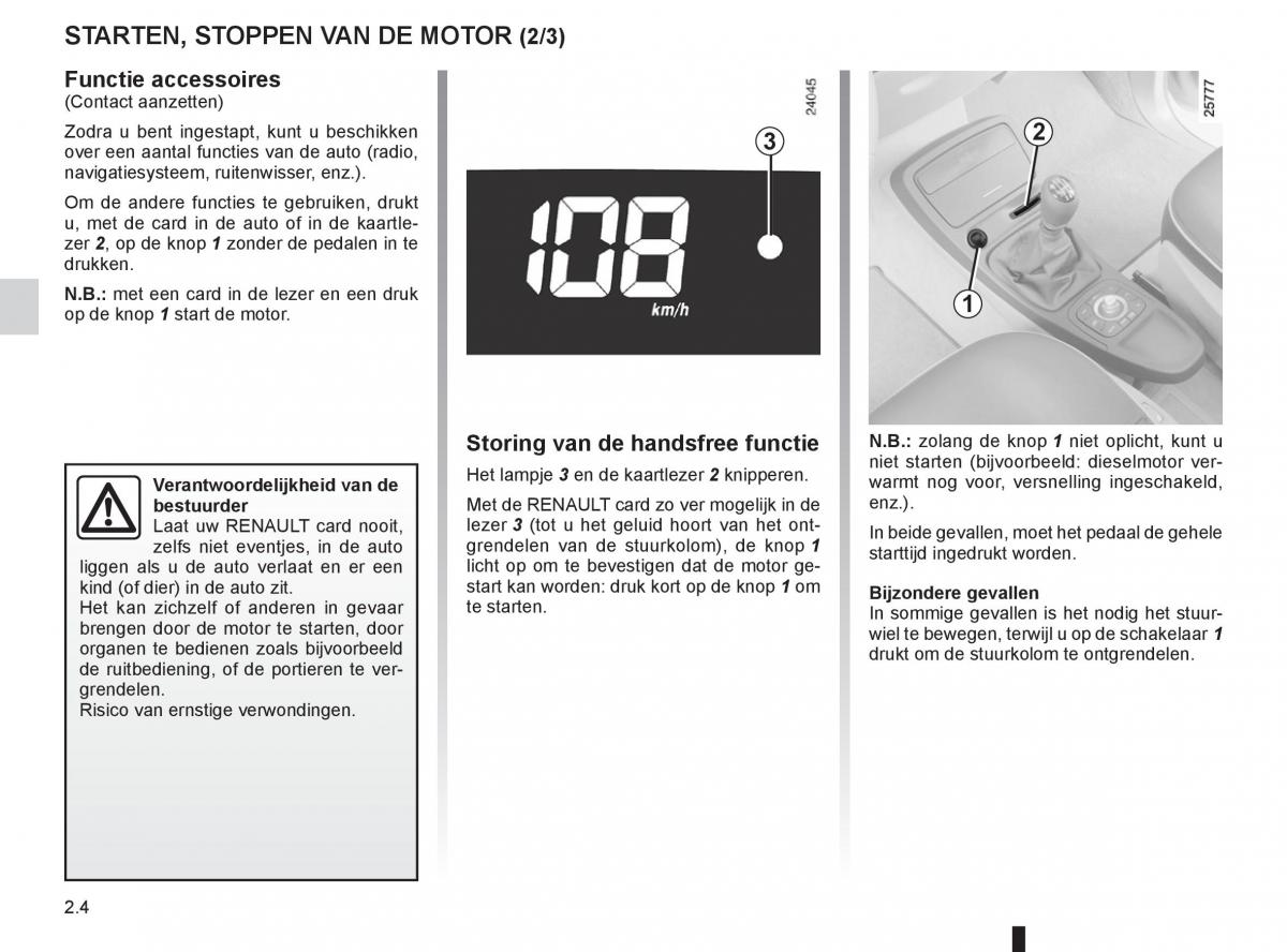 Renault Espace IV 4 handleiding / page 86