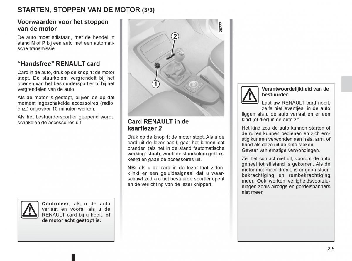 Renault Espace IV 4 handleiding / page 87