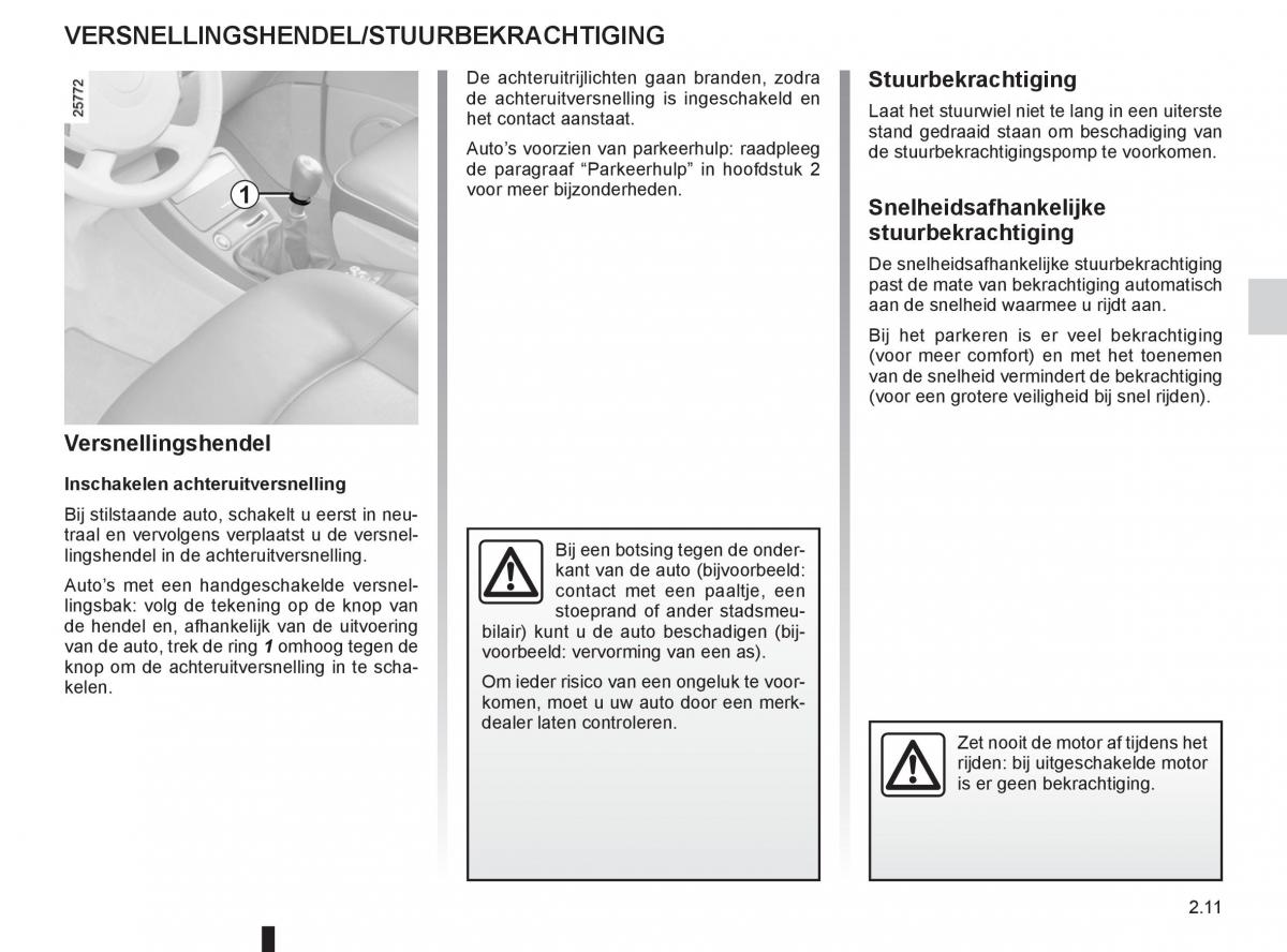 Renault Espace IV 4 handleiding / page 93