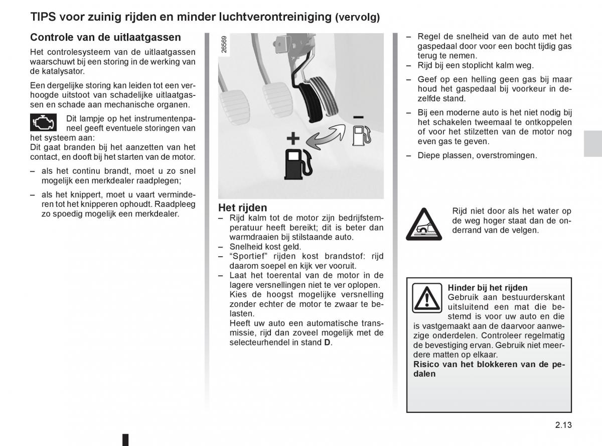 Renault Espace IV 4 handleiding / page 95