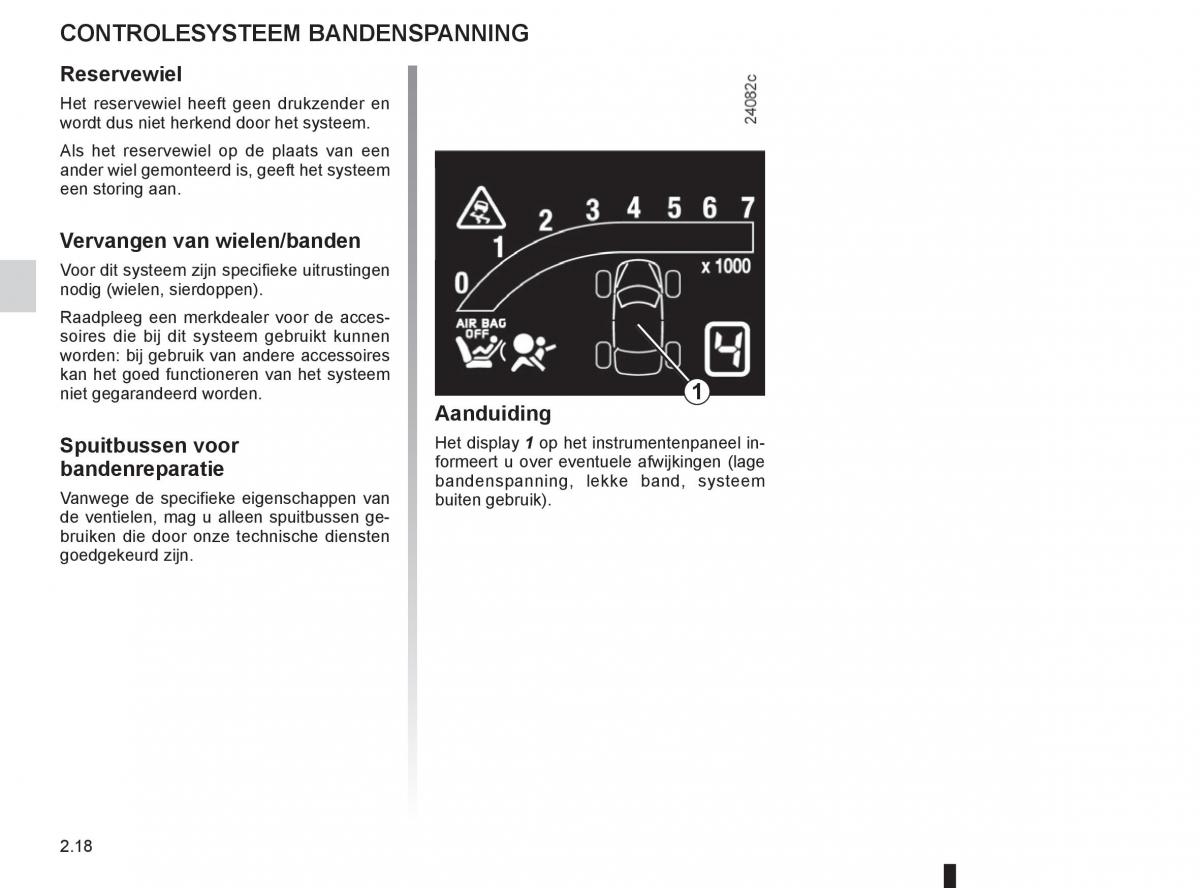 Renault Espace IV 4 handleiding / page 100