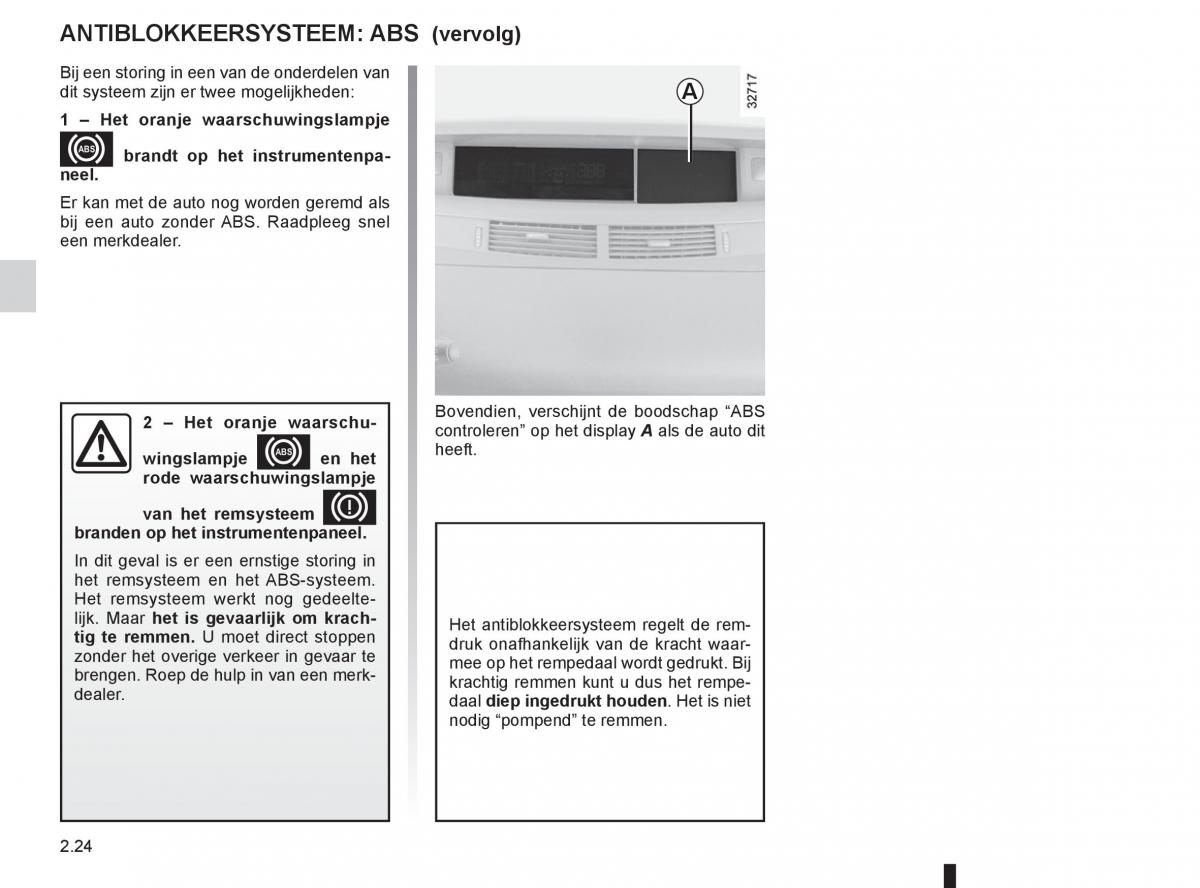 Renault Espace IV 4 handleiding / page 106