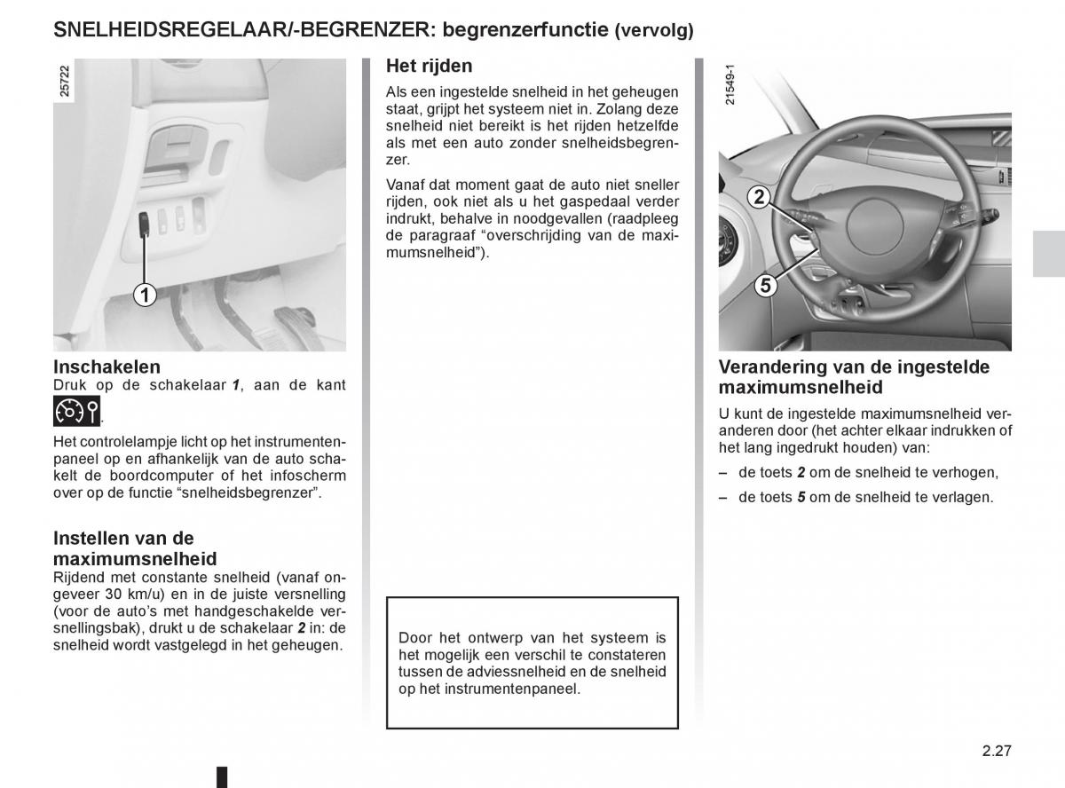 Renault Espace IV 4 handleiding / page 109