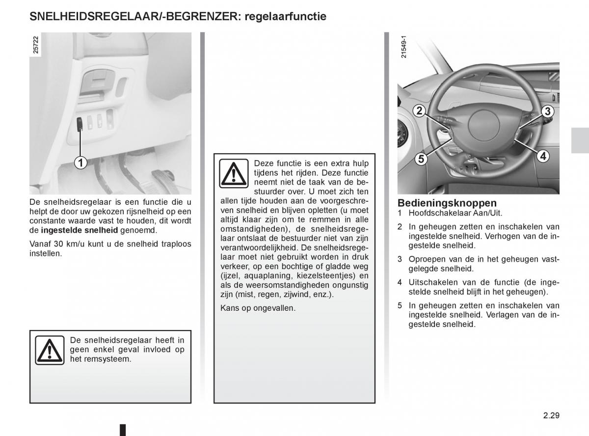 Renault Espace IV 4 handleiding / page 111