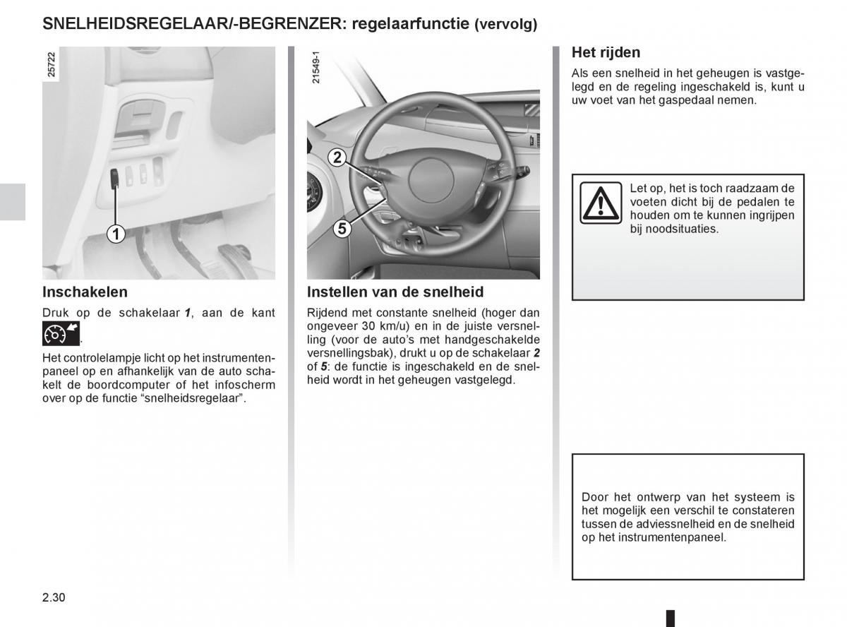 Renault Espace IV 4 handleiding / page 112