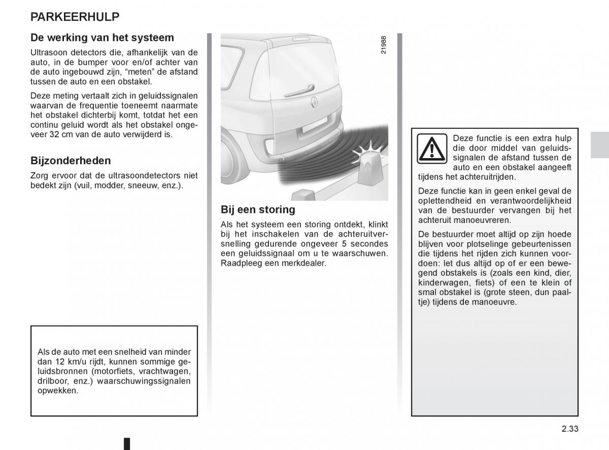 Renault Espace IV 4 handleiding / page 115